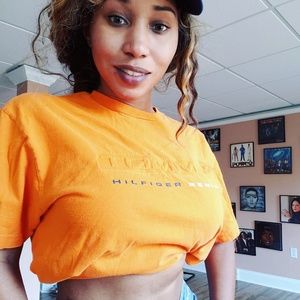 Tommy Hilfiger Denim Vintage Orange T-Shirt